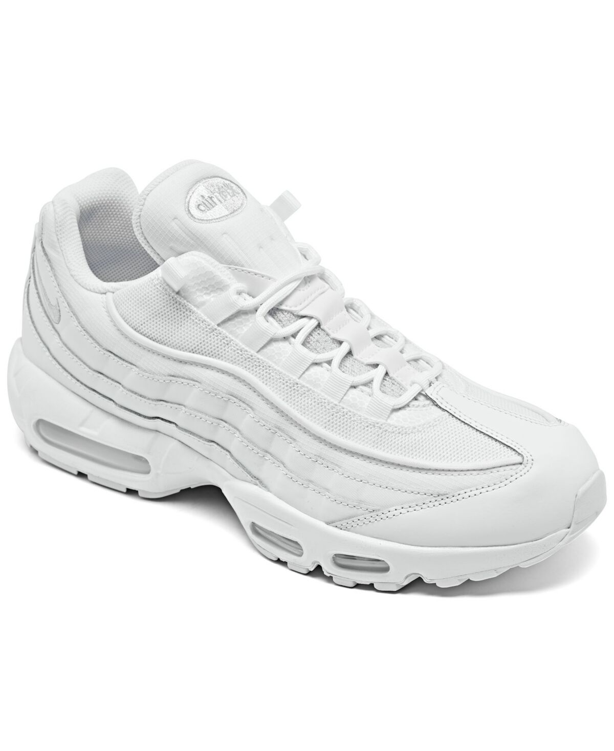 Nike Men's Air Max 95 Essential Casual Sneakers from Finish Line - White