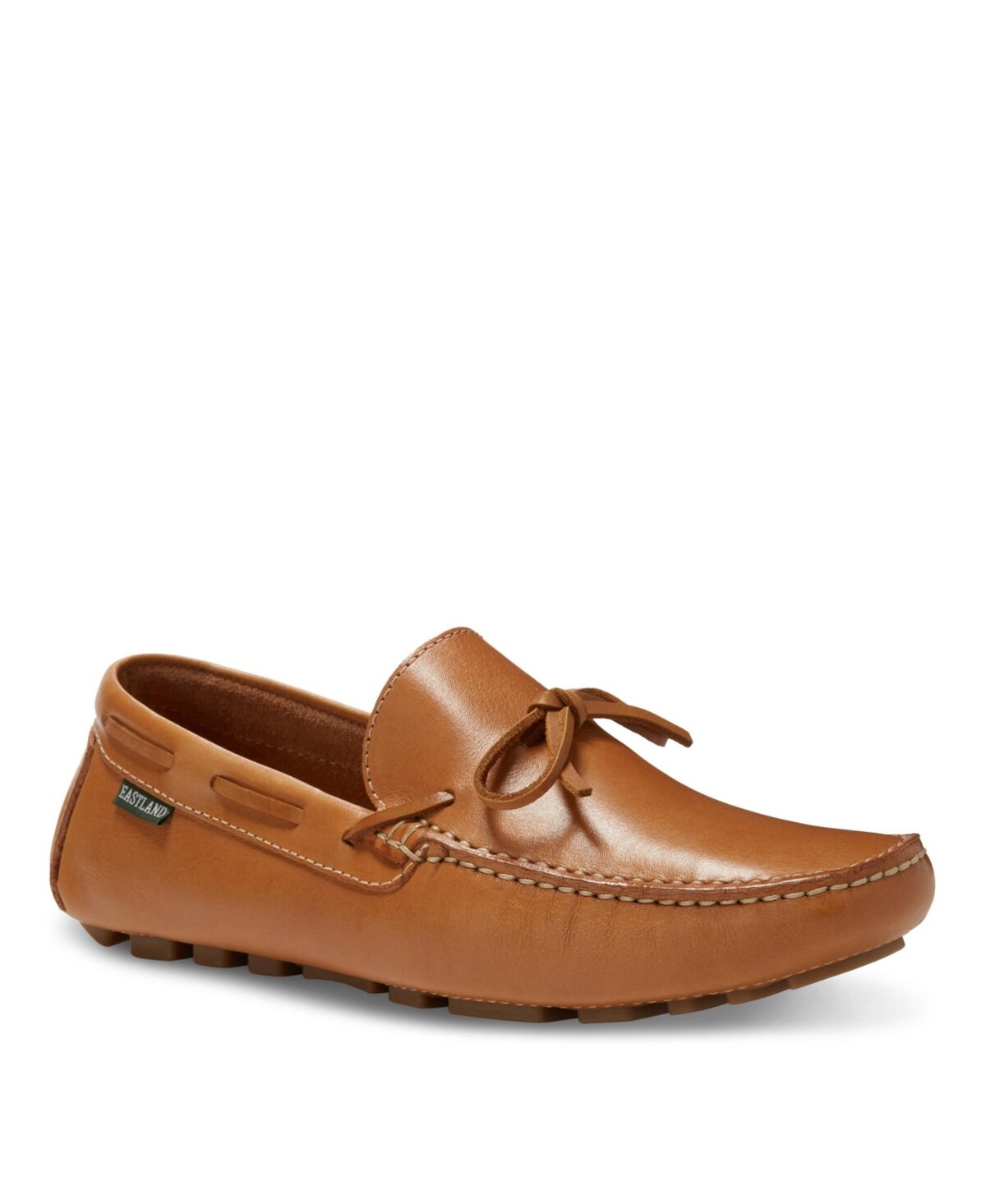 Eastland Shoe Men's Dustin Driving Moc Loafer Shoes - Camel