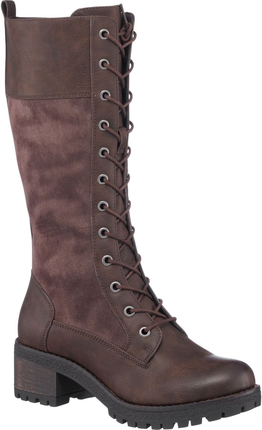 Gc Shoes Women's Rook Combat Boots - Brown