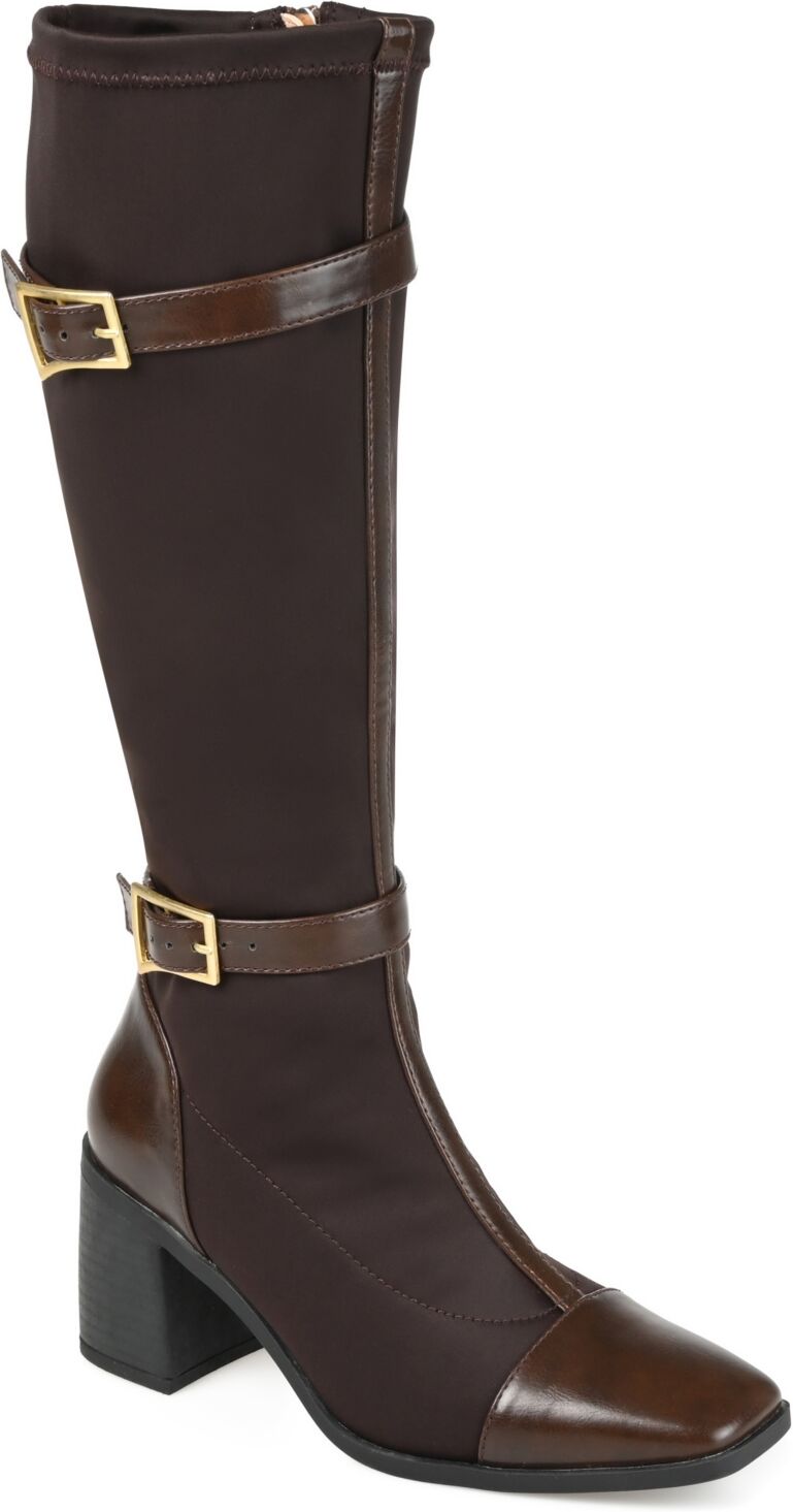 Journee Collection Women's Gaibree Boots - Chocolate