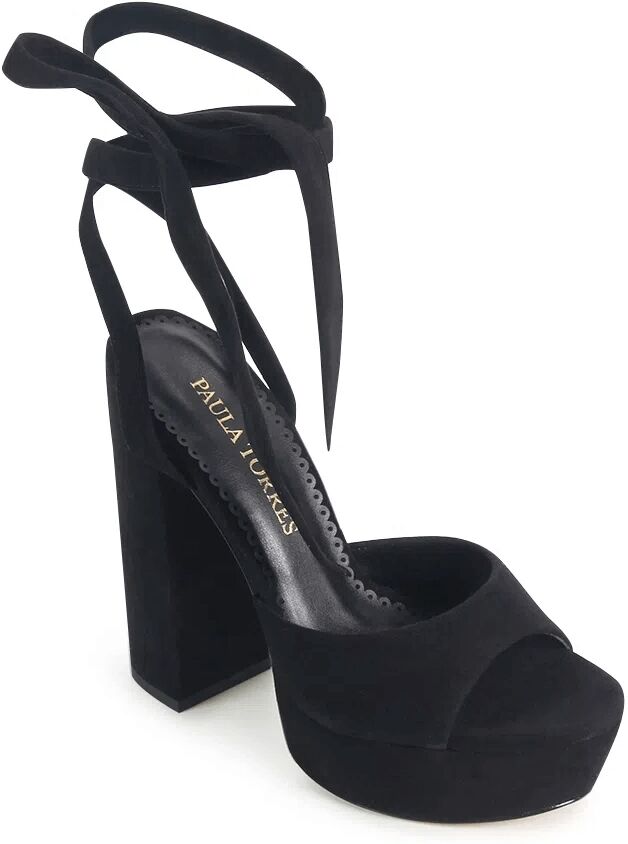 Paula Torres Shoes Women's Cannes Platform Sandals - Black