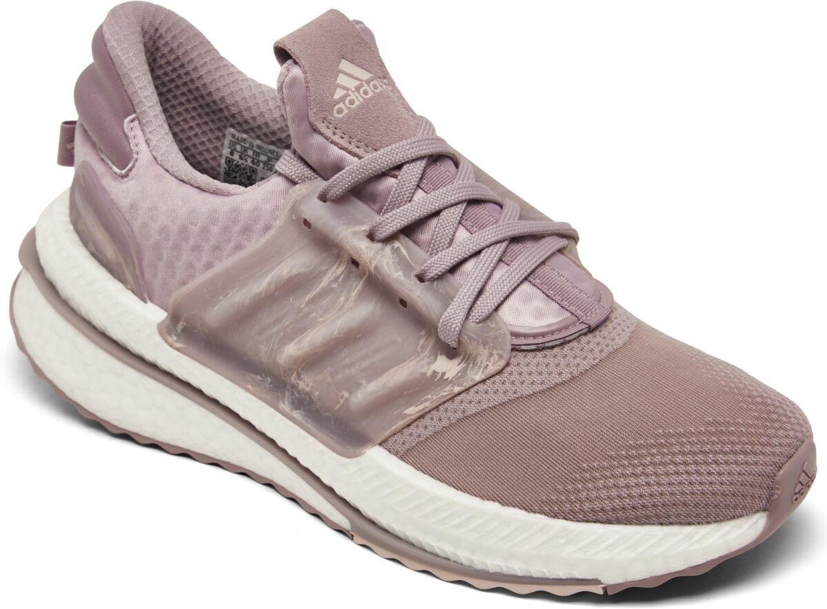 adidas Women's X_PLR Boost Casual Sneakers from Finish Line - Preloved Fig, Purple, Putty