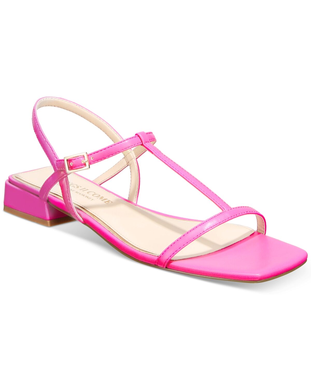 Things Ii Come Women's Alexandra Luxurious Gladiator Sandals - Shocking Pink