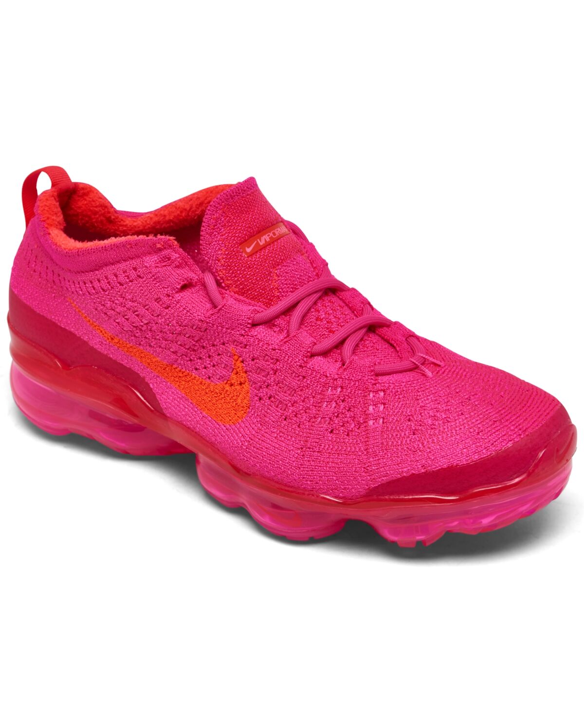 Nike Women's Air VaporMax 2023 Flyknit Next Nature Running Sneakers from Finish Line - Fierce Pink, Fireberry, Pink