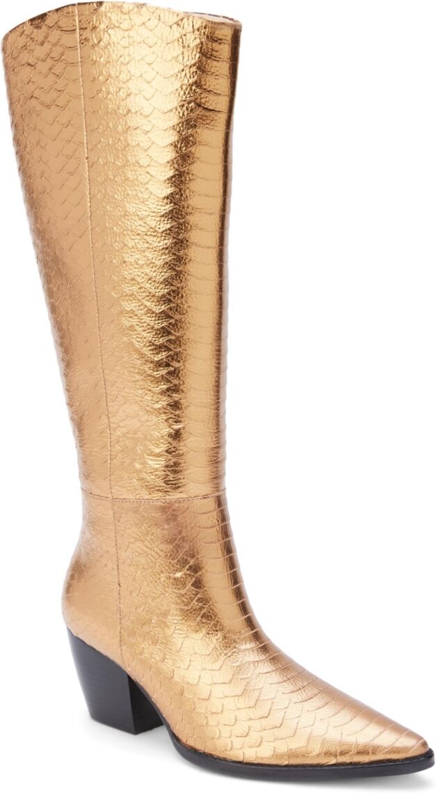 Matisse Bruna Womens Boots - Bronze snake