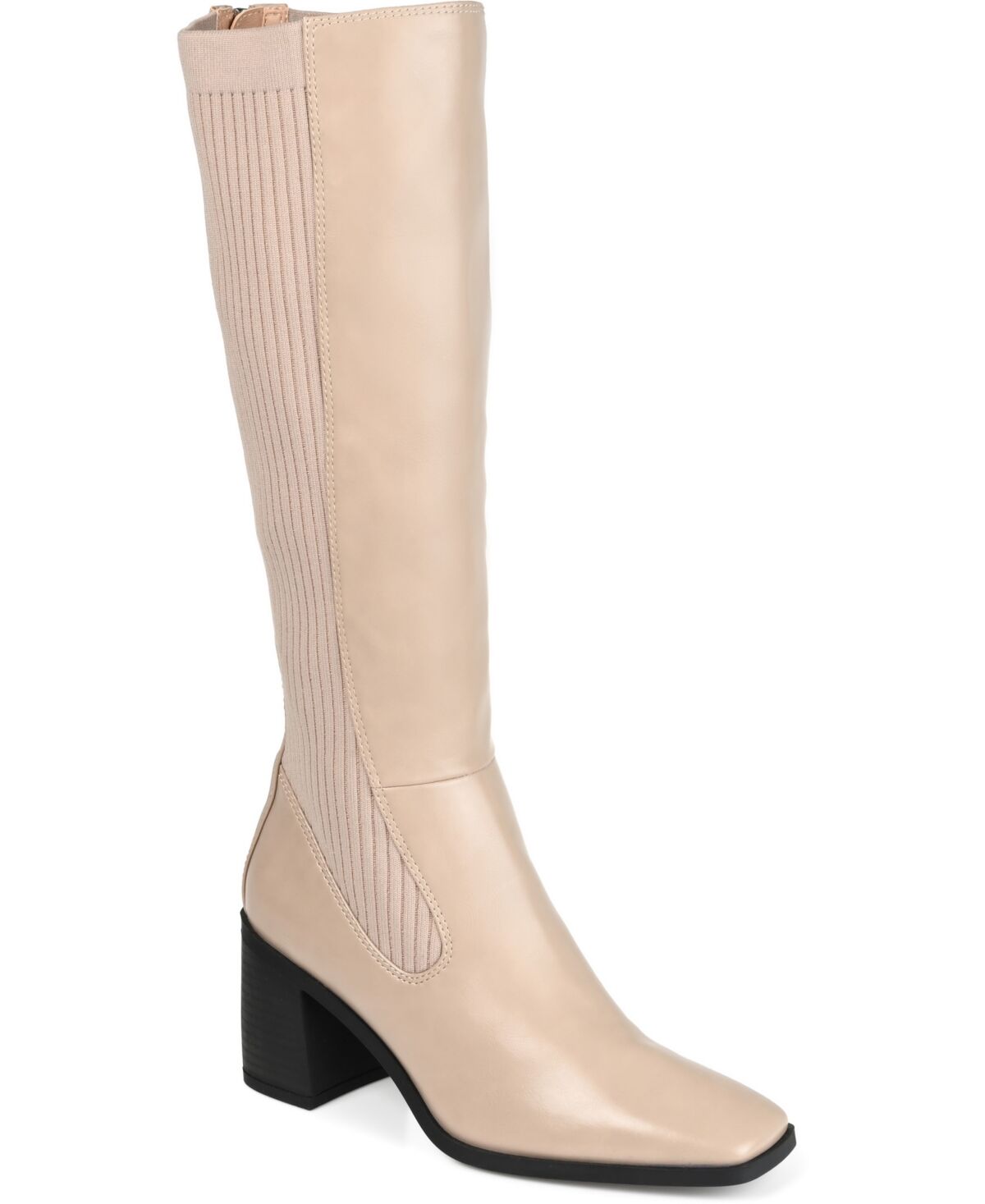 Journee Collection Women's Winny Knee High Boots - Taupe