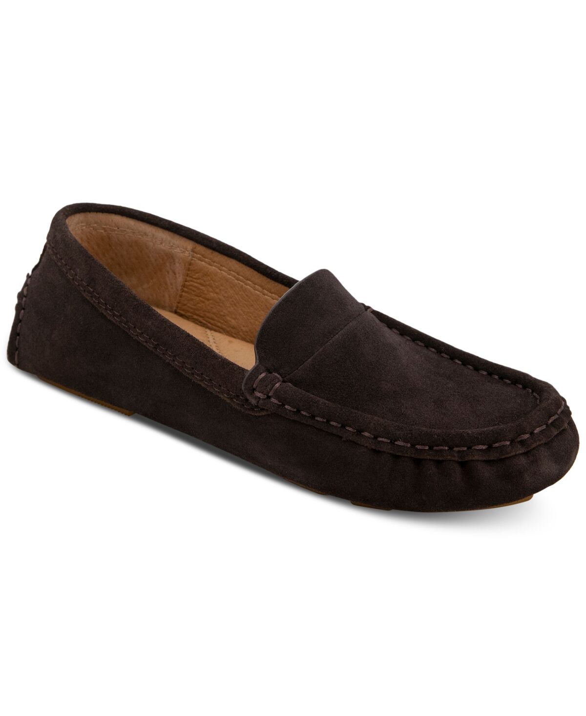 Gentle Souls Women's Mina Driving Loafer Flats - Chocolate