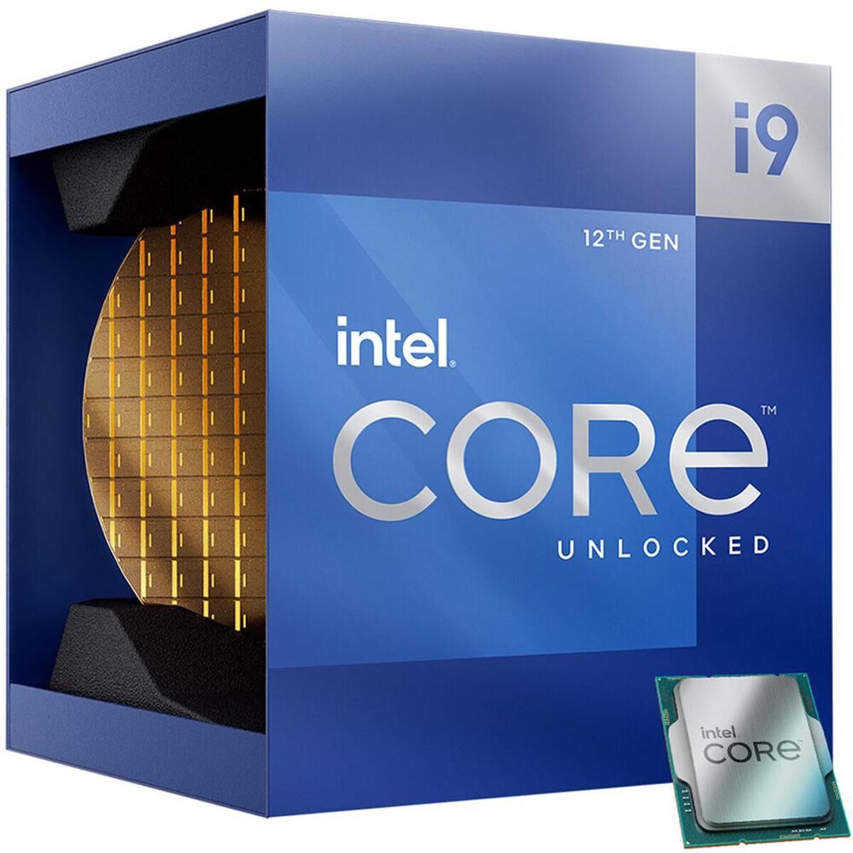 Intel BX8071512900K 5.2 GHz 125 watts Core i9-12900K LGA1700 8C Unlocked Processor for 600 Series - Black