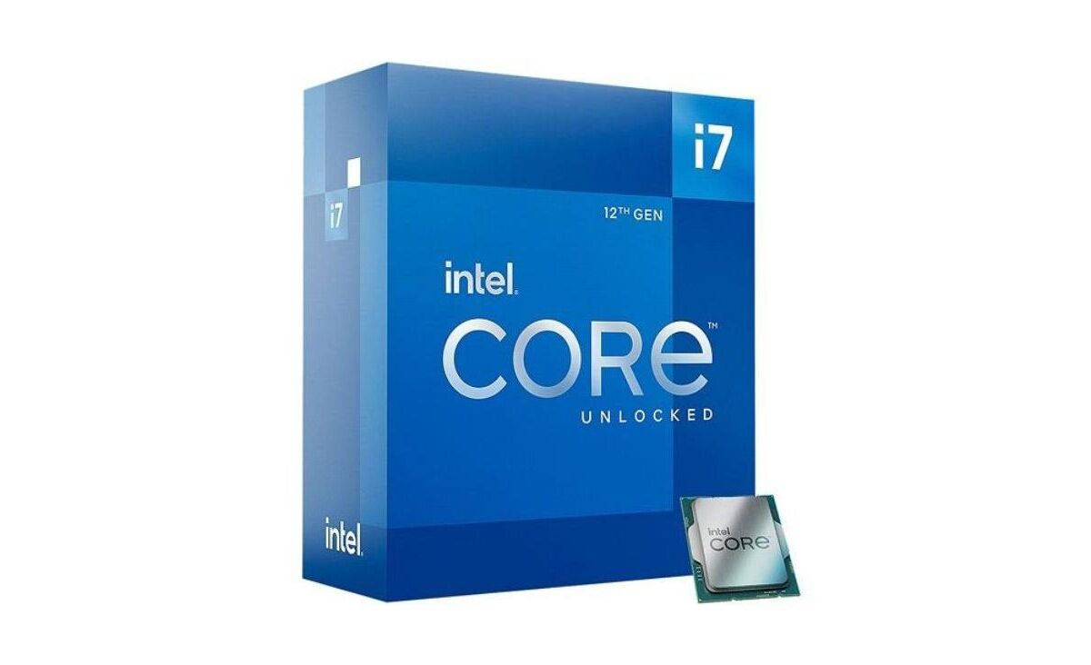 Intel 125 watt 8 Cores up to 5.0 gHz Unlocked LGA1700 600 Series Chipset Core i7-12700K Desktop Processor - Black