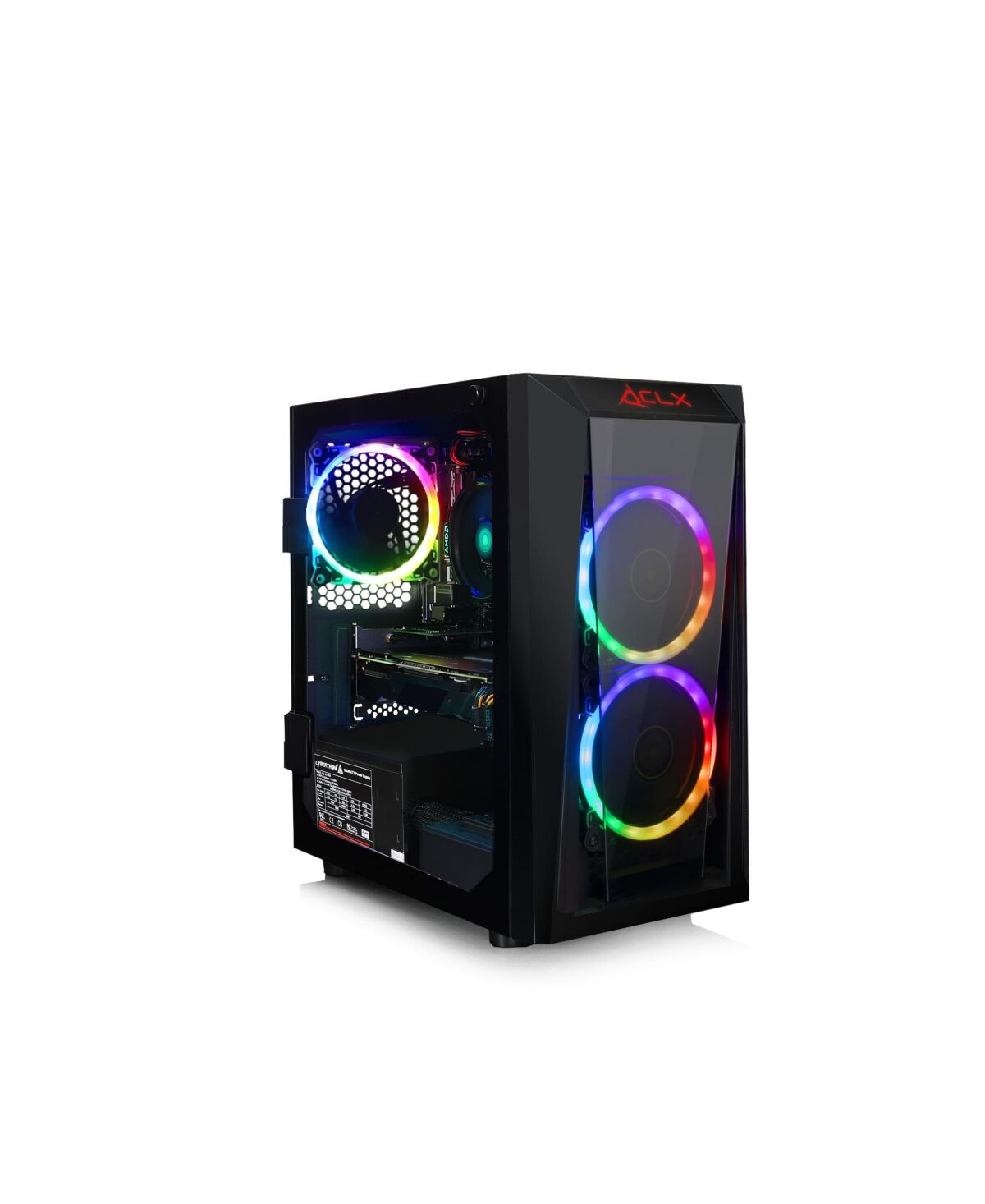 Clx Set Gaming Desktop - Amd Ryzen 5 3600 3.6GHz 6-Core Processor, 16GB DDR4 Memory, GeForce Gtx 1660 6GB Graphics, 960GB Ssd, WiFi, Black Mini-tower,