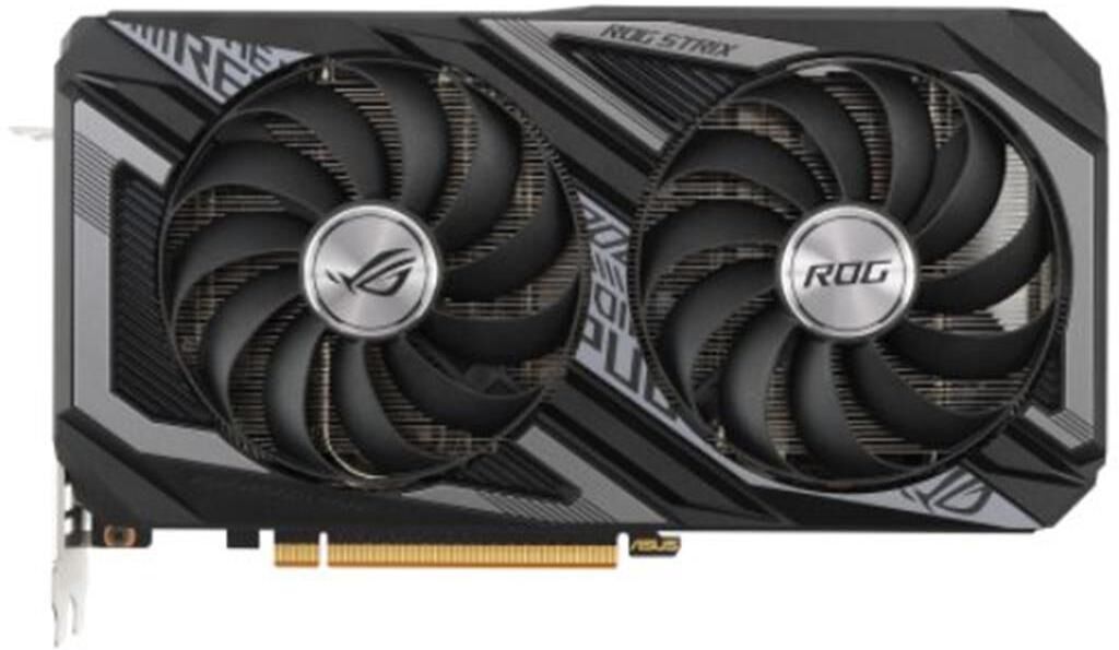 Asus Rog-strix-RX6600XT-O8G-ga Rog Strix RX 6600 XT Oc 8GB Gaming Graphics Card - Black