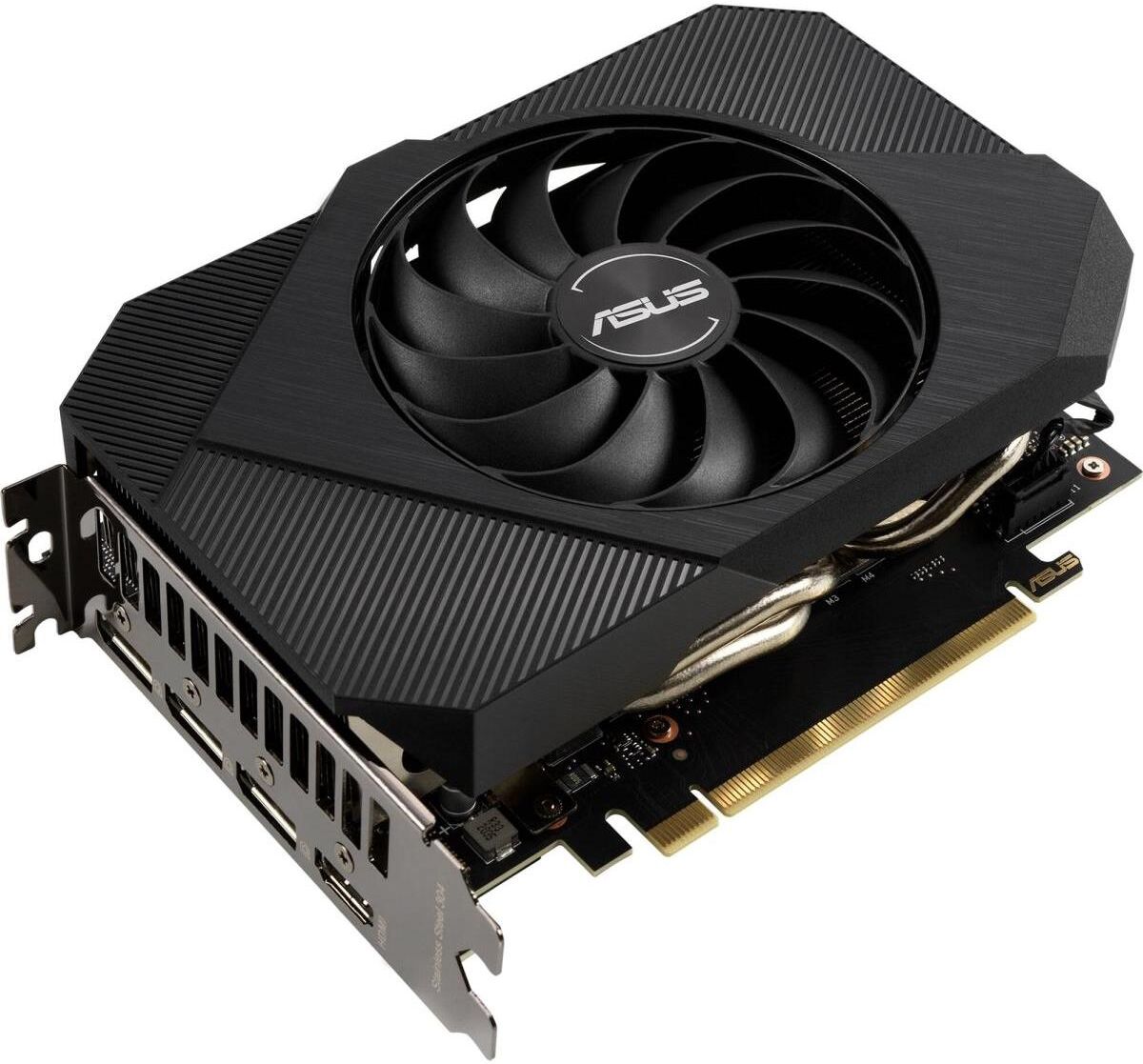 Asus TeK Ph-RTX3060-12G-V2 Phoenix GeForce RTX 3060 V2 12GB GDDR6 192B Pcie Video Card - Black