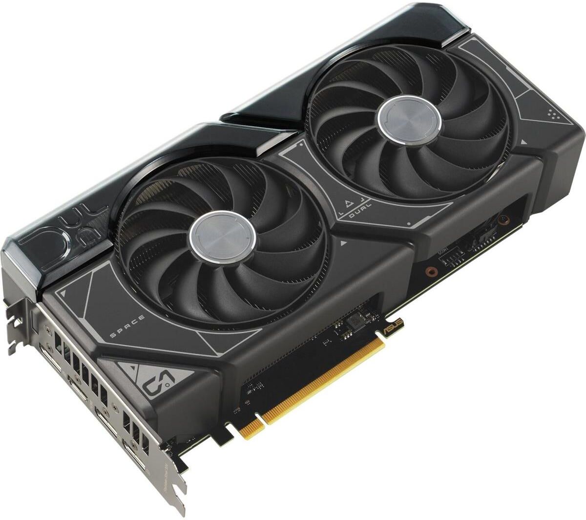 Asus Dual-RTX4070-O12G GeForce RTX 4070 Oc 12GB GDDR6X 192B Graphics Card - Black