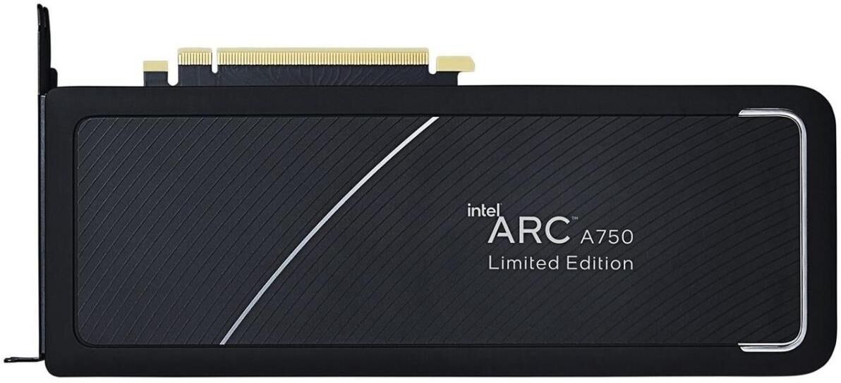 Intel 21P02J00BA Arc A750 Limited Edition 8GB Pci Express 4.0 Graphics Card - Black