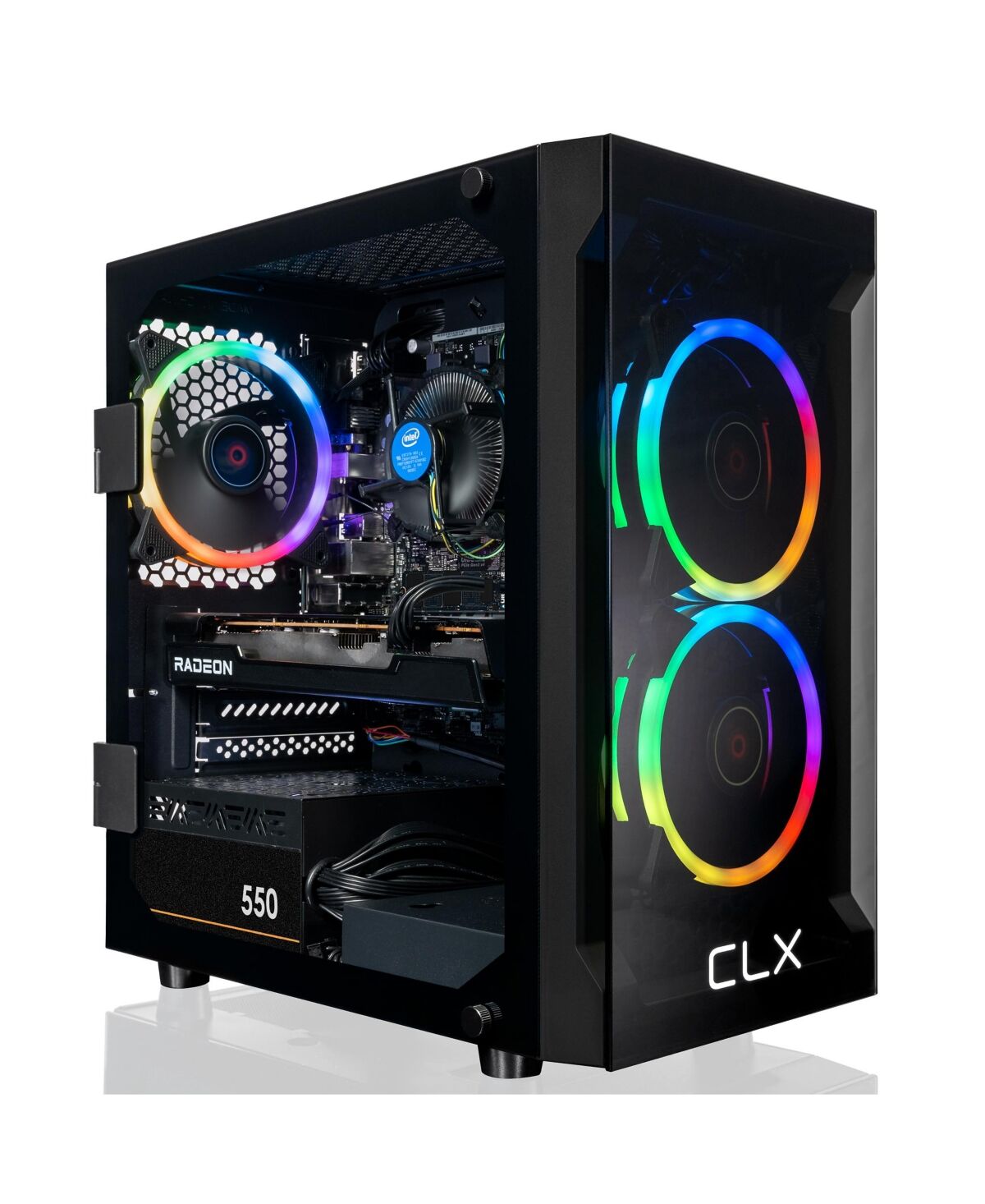 Clx Set Gaming Desktop - Intel Core i5 11400F 2.6GHz 6-Core Processor, 16GB DDR4 Memory, Radeon Rx 6500 Xt 4GB GDDR6 Graphics, 1TB Ssd, WiFi, Windows