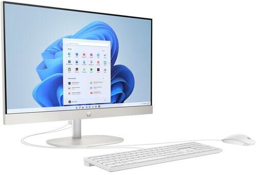 HP 23.8 Inch Multi-Touch All-In-One Desktop Computer - Silver - Silver