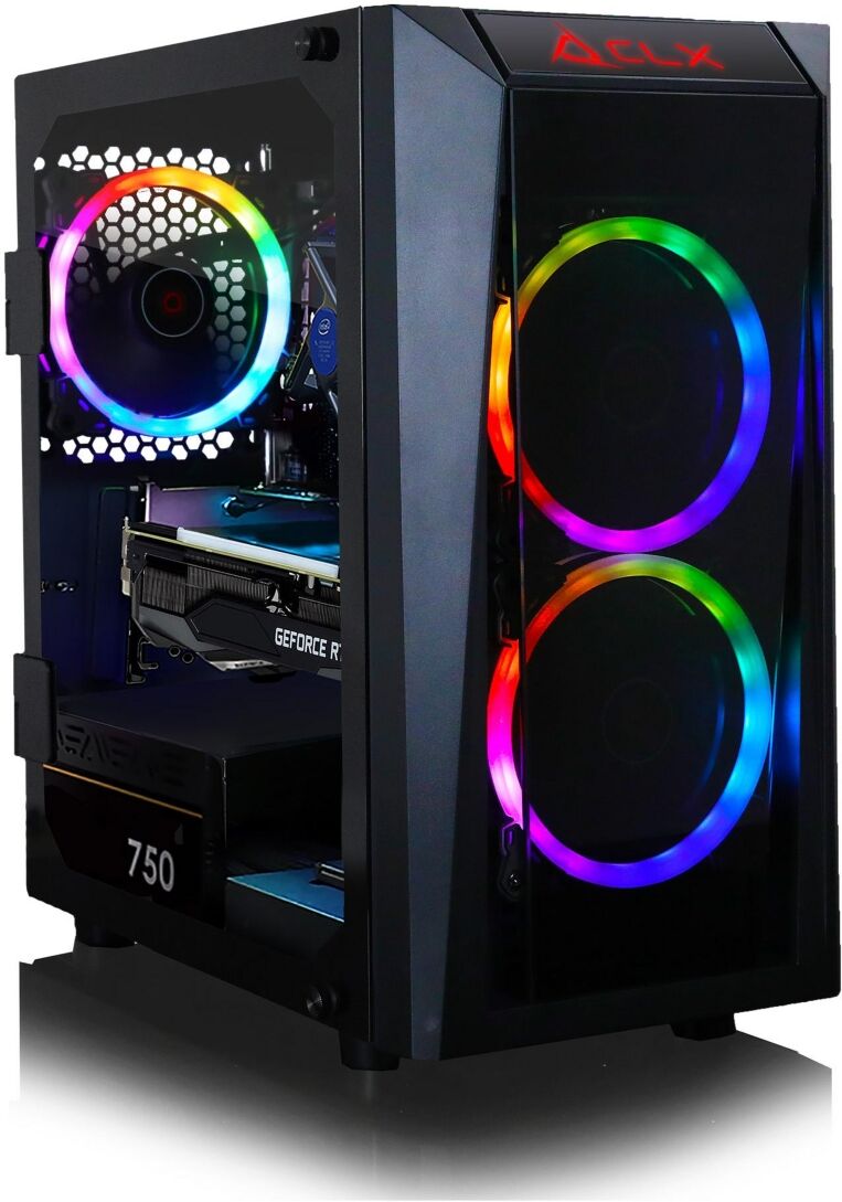 Clx Set Gaming Desktop - Intel Core i5 10400F 2.9GHz 6-Core Processor, 16GB DDR4 Memory, GeForce Rtx 3060 Ti 8GB GDDR6 Graphics, 240GB Ssd, 2TB Hdd, W