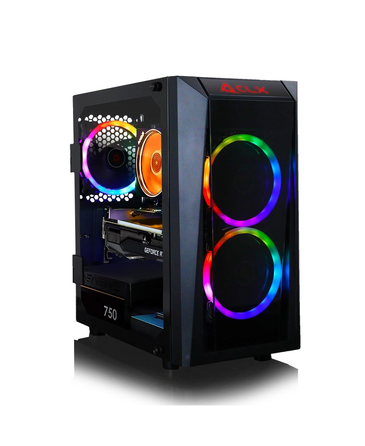 Clx Set Gaming Desktop - Amd Ryzen 7 5800X 3.8GHz 8-Core Processor, 16GB DDR4 Memory, GeForce Rtx 3060 Ti 8GB GDDR6 Graphics, 240GB Ssd, 2TB Hdd, WiFi