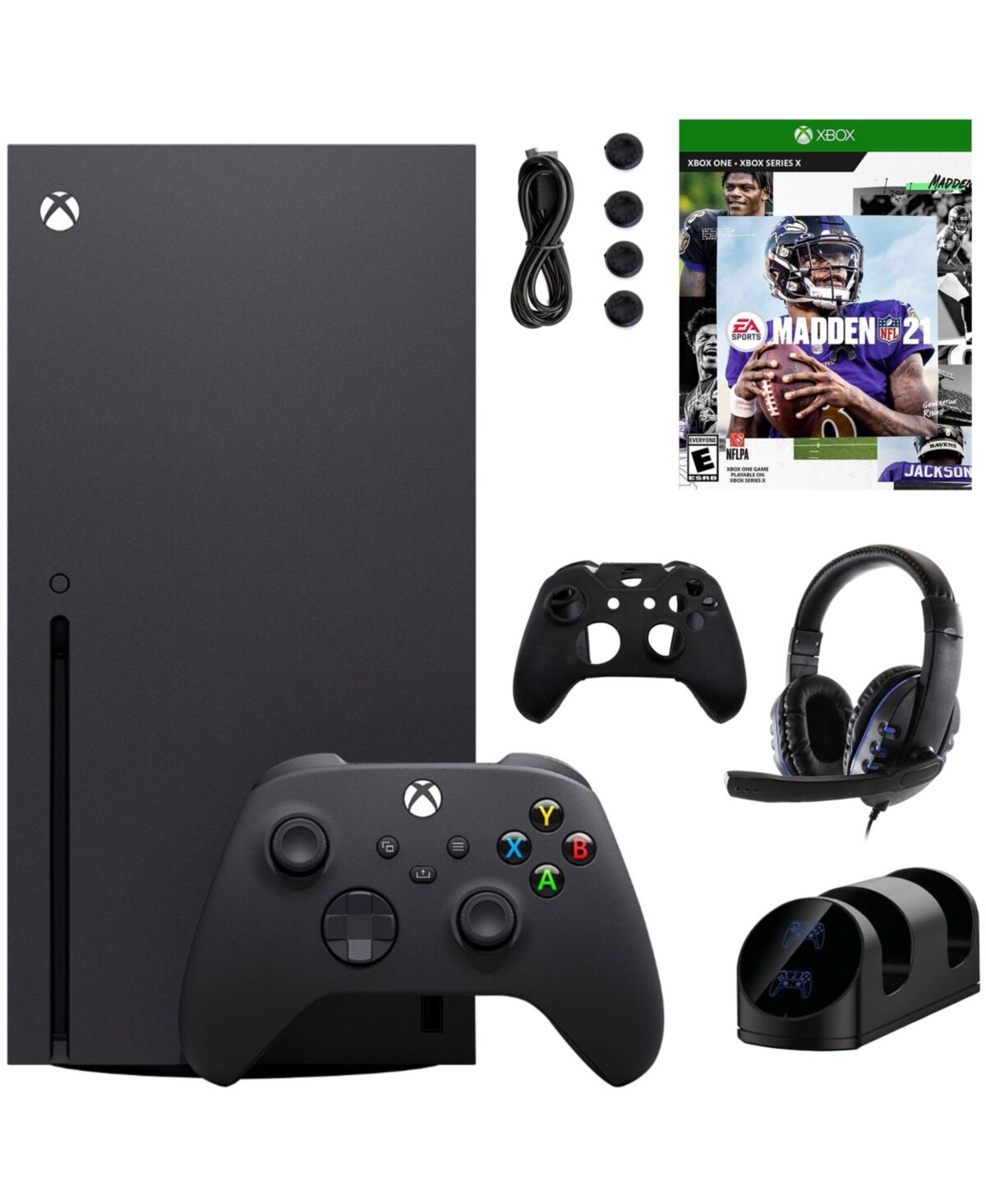 Xbox Series X 1TB Console with Madden 21 and Accessories Kit - Black