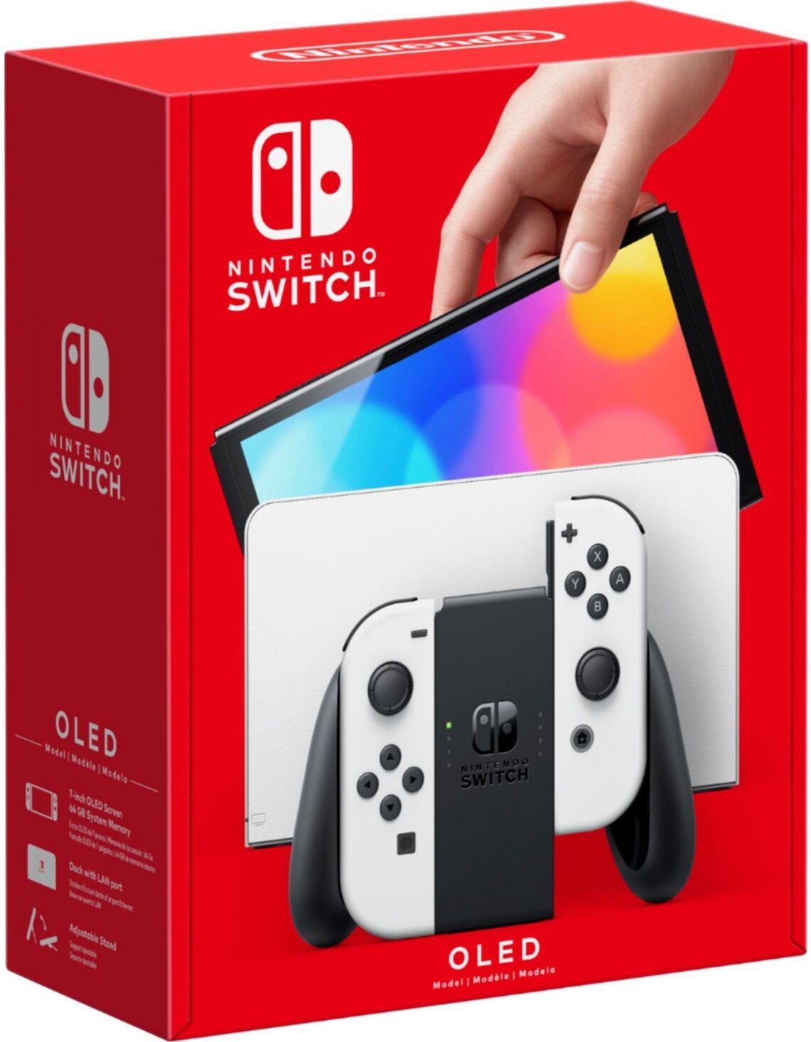 Nintendo Switch Oled Gaming Console Model - White