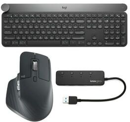 Logitech Craft Advanced Wireless Keyboard With Creative Input Dial - Black