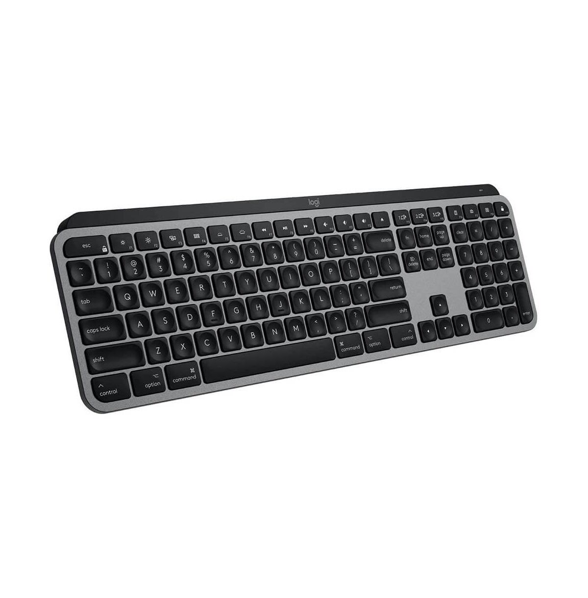 Logitech Mx Keys Wireless Keyboard for Mac - Black