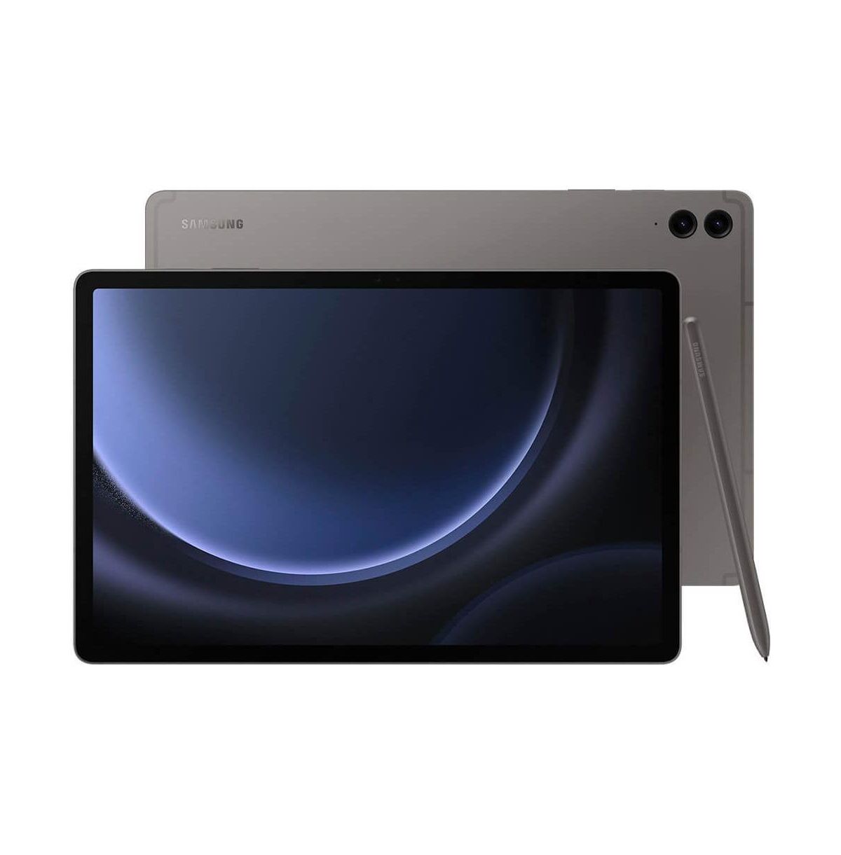 Samsung 12.4 inch Galaxy Tab S9 Fe Plus - 256GB - Wi-Fi - S-Pen - Gray - Grey