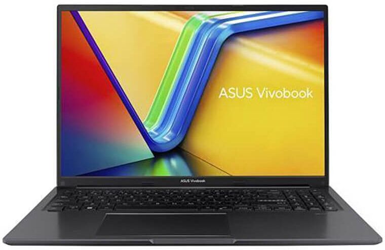 Asus Vivobook 16 inch Laptop - Intel i5 13500H - 8GB/512GB Ssd - Indie Black - Black