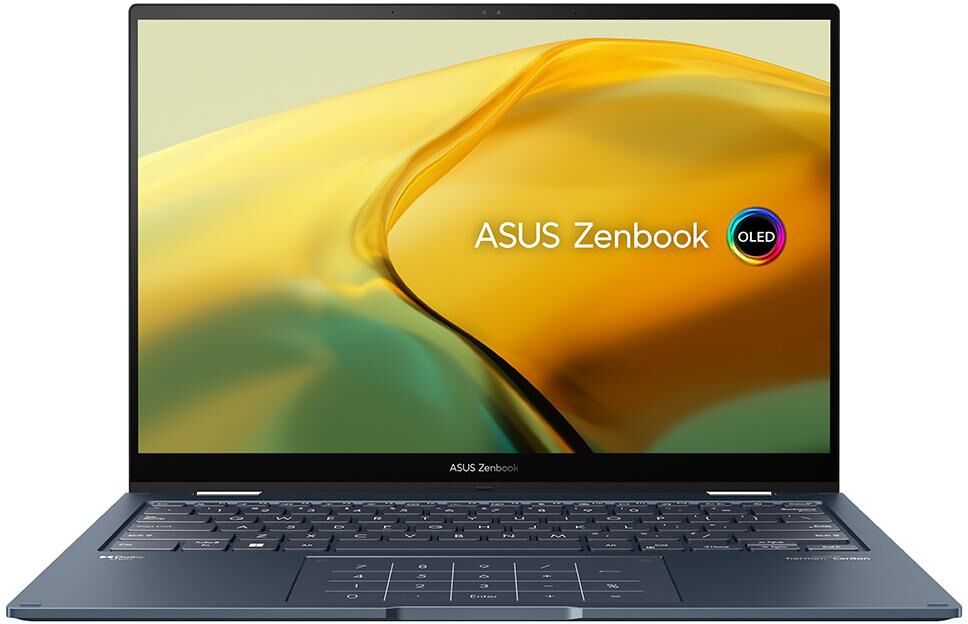 Asus 14 inch Zenbook Flip 2-in-1 Oled Laptop - Intel Core i7-1360P - 16GB/1TB Ssd - Ponder Blue - Blue