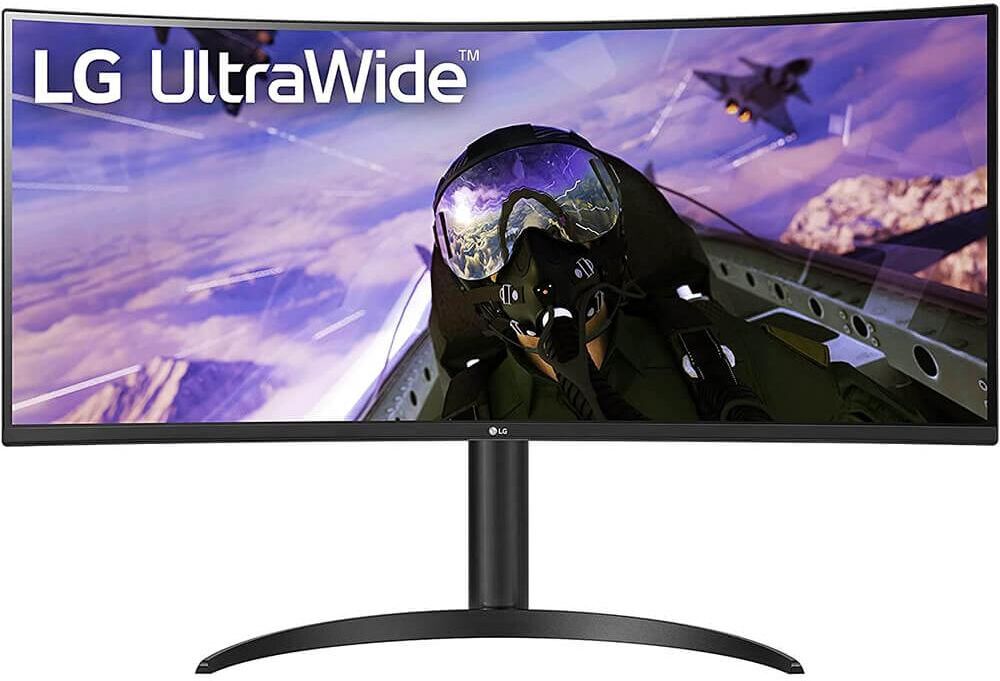 LG 34 inch Curved UltraWide Qhd Hdr FreeSync Premium Monitor - Black