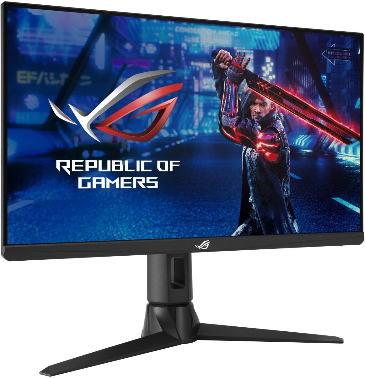 Asus 24.5 in. 180 Hz Hdr Republic of Gamers Strix Gaming Monitor - Black.