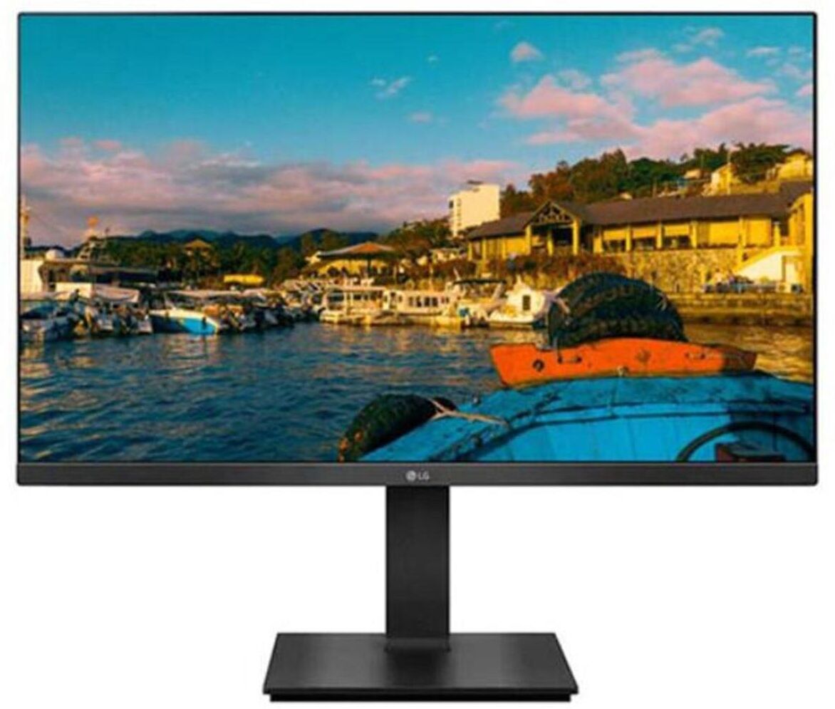 LG Electronics 27 in. 5ms Hdmi Displayport Anti-Glare Ips Monitor, Matte Black - Black