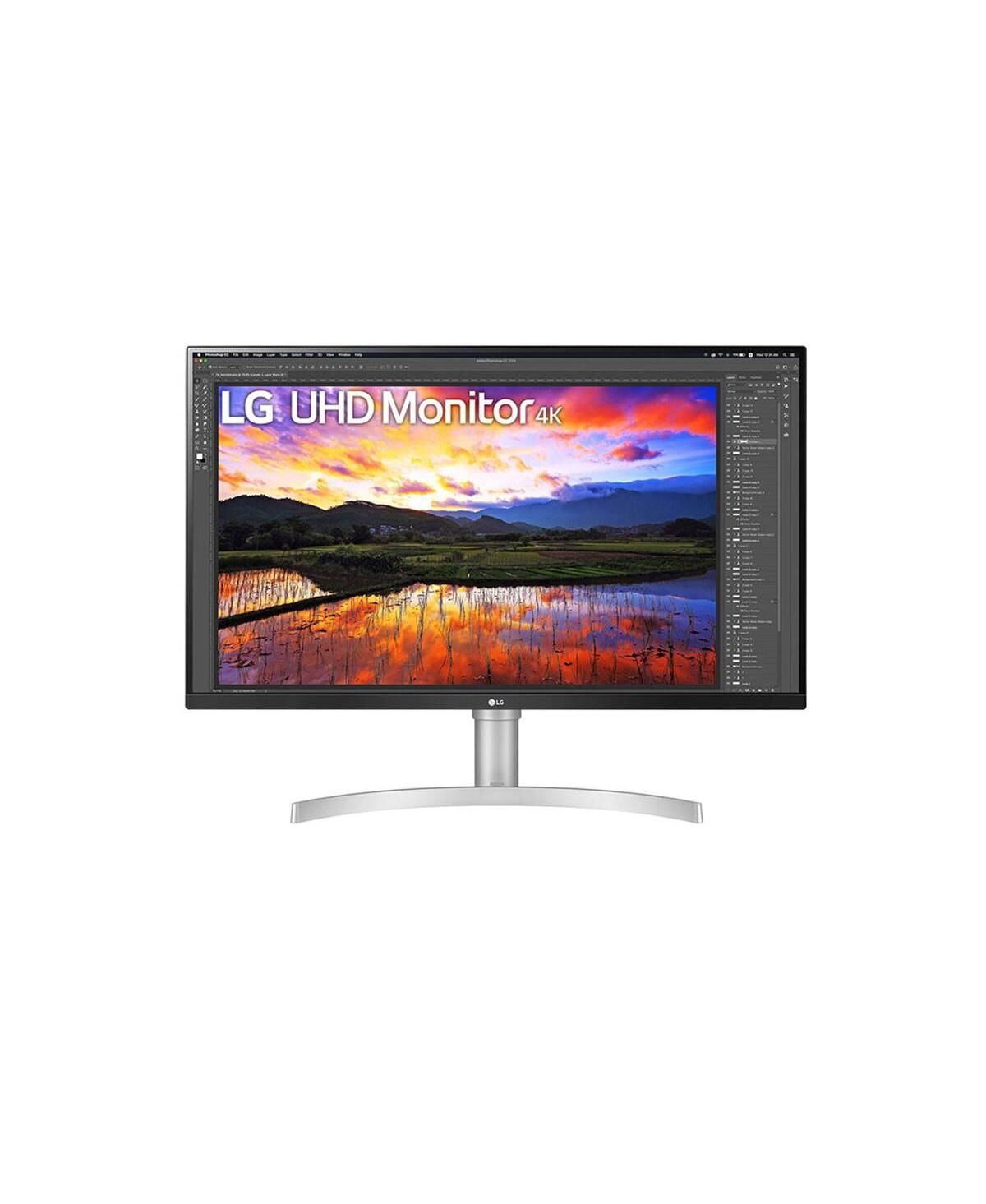 LG Commercial 32 in. 3840 x 2160 4K Ips Hdmi 2.0 Monitor, Silver - Black