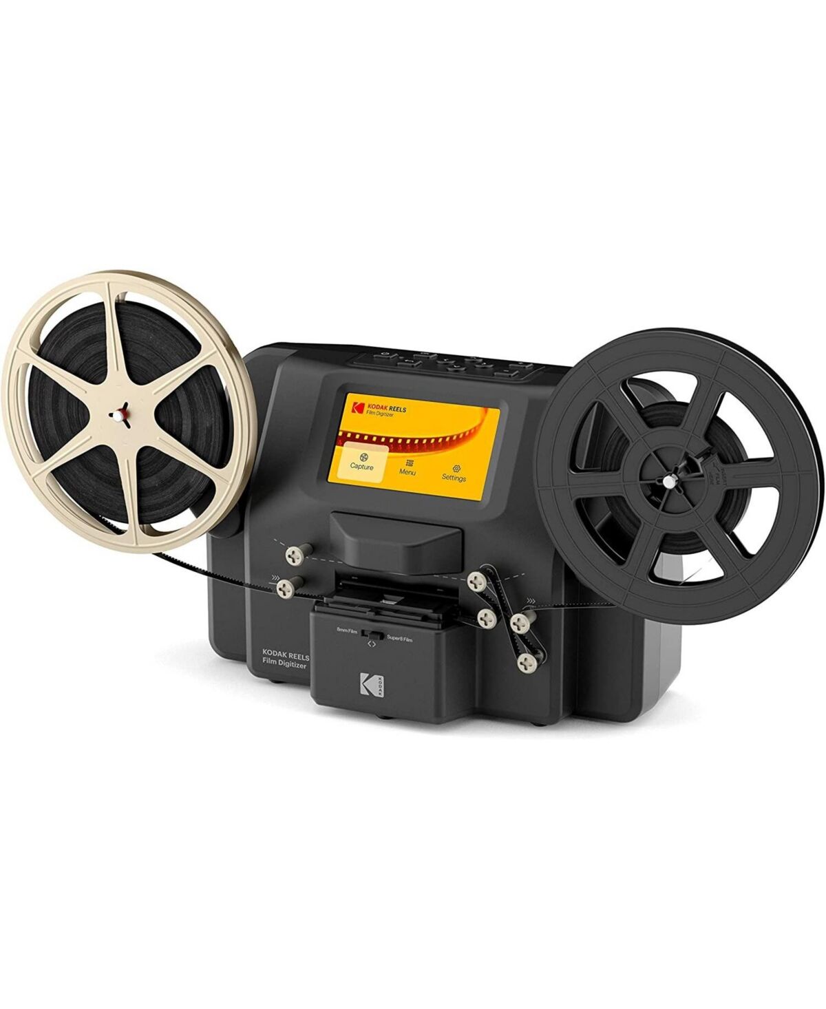 Kodak Reels Film Photo Scanner, Digitizer & Slide Portable Scanner - Black