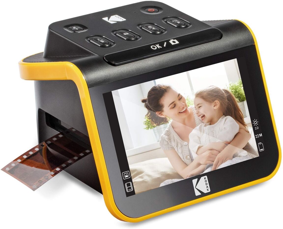 Kodak Slide N Scan Digital Film Photo Scanner & Slide Portable Scanner - Black