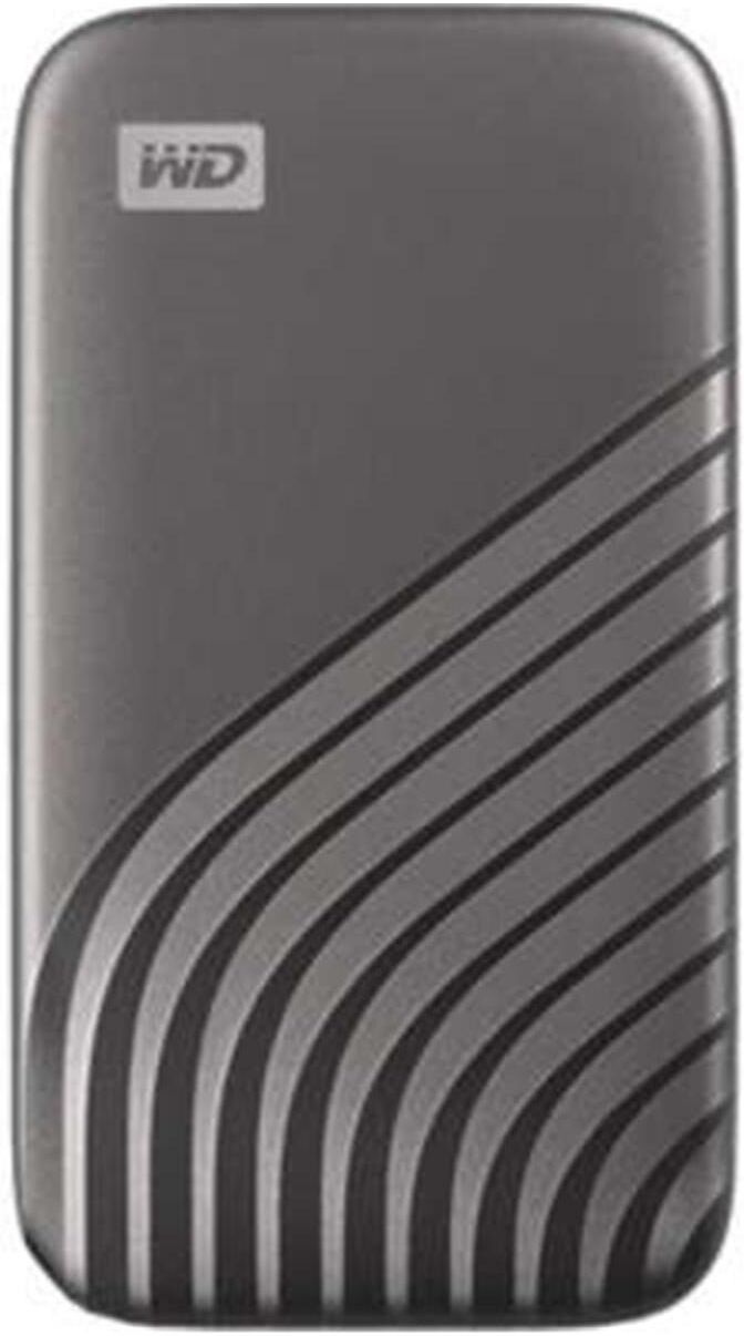 SanDisk 500GB External Ssd Hard Drive Maibock Space Gray World - Grey