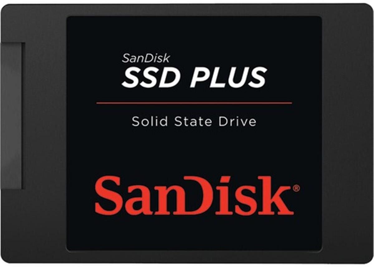 SanDisk SDKSDSSDA480G 480 Gb SSD Plus Solid State Drive - Black