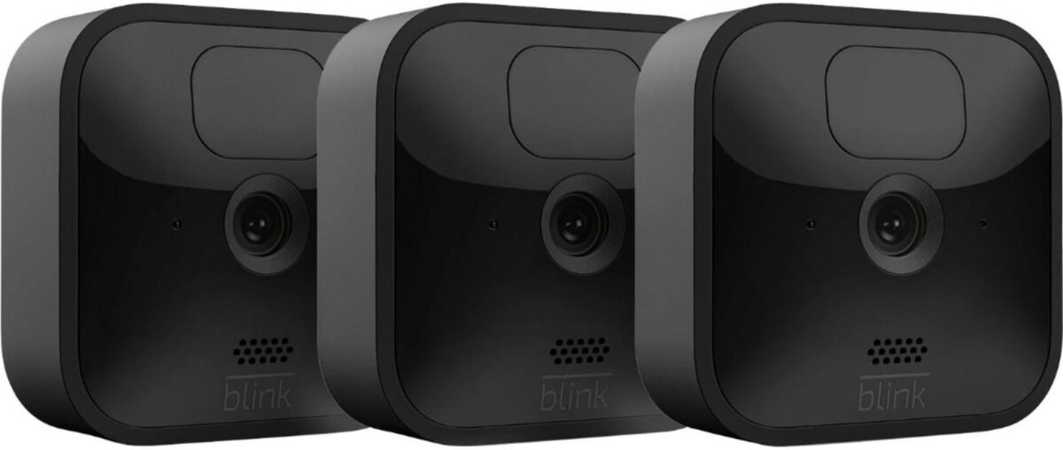 Amazon Blink Outdoor 3-Camera System - Black