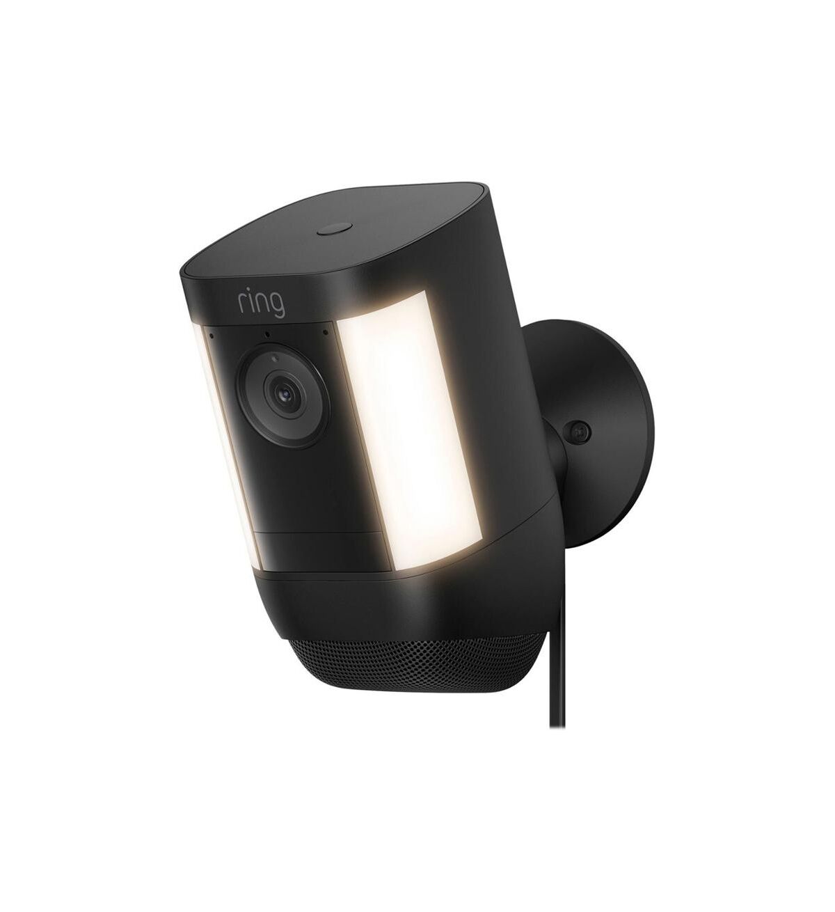 Ring Spotlight Cam Pro Plug-In Black - Black