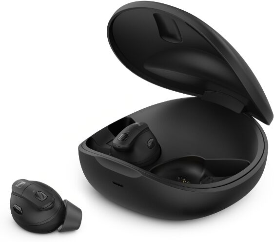 Sennheiser Conversation Clear Plus - True Wireless Bluetooth Hearing Earbuds for Speech Enhancement with Active Noise Cancellation (Anc) - Black - Bla