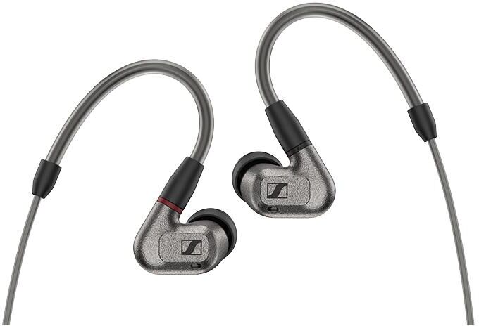 Sennheiser Ie 600 in-Ear Audiophile Headphones - TrueResponse Transducers for exquisitely neutral sound, Detachable Cable with Flexible Ear Hooks, Inc