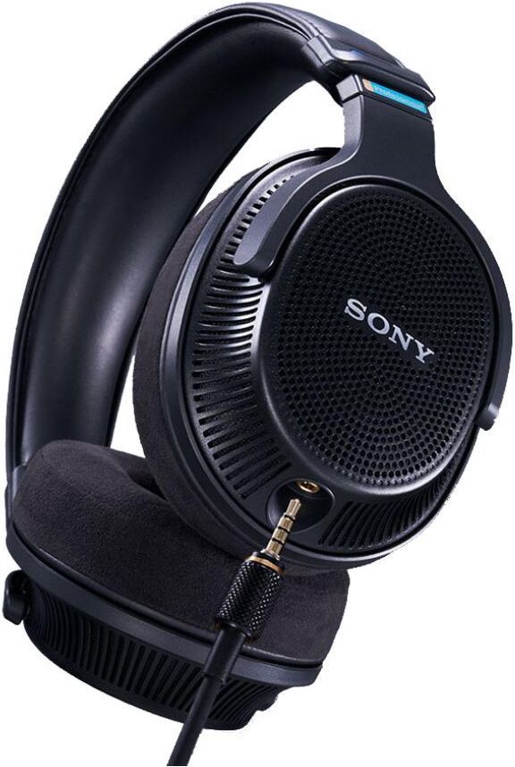 Sony Mdr-MV1 Open-Back Reference Monitor Headphones - Black