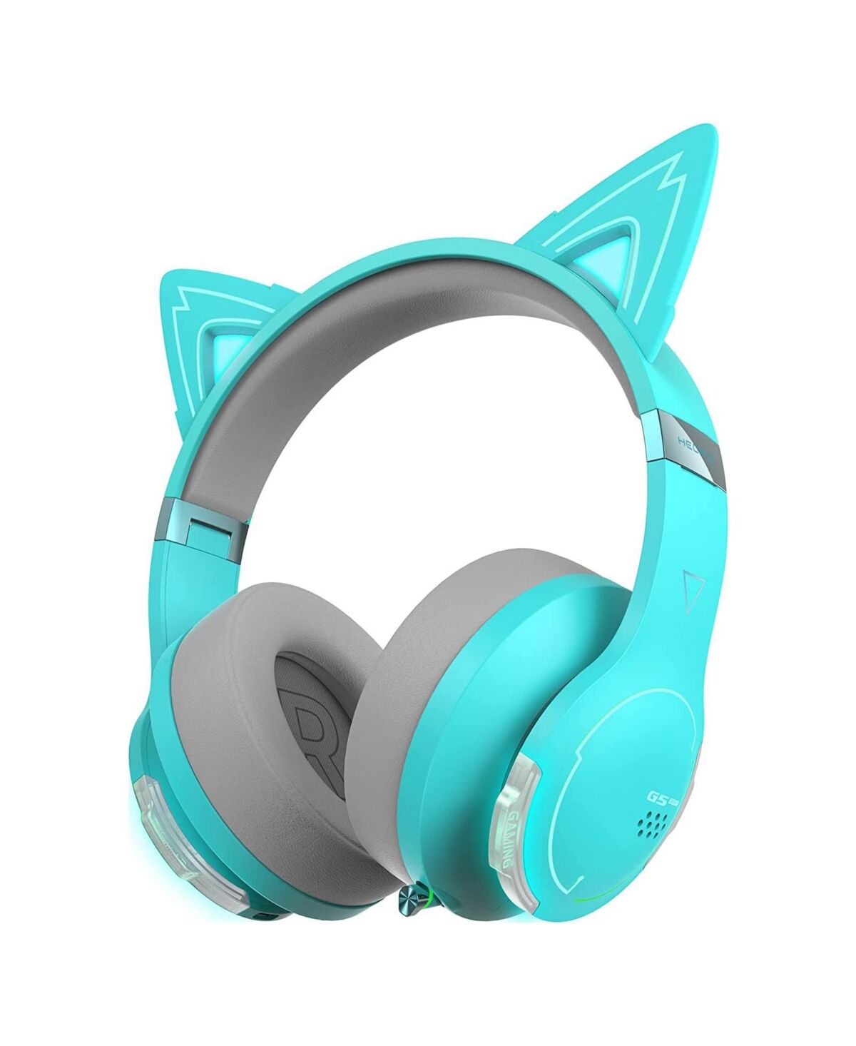 Edifier G5BT Cat Wireless Bluetooth Cat Ear Gaming Headset with Mic - Blue