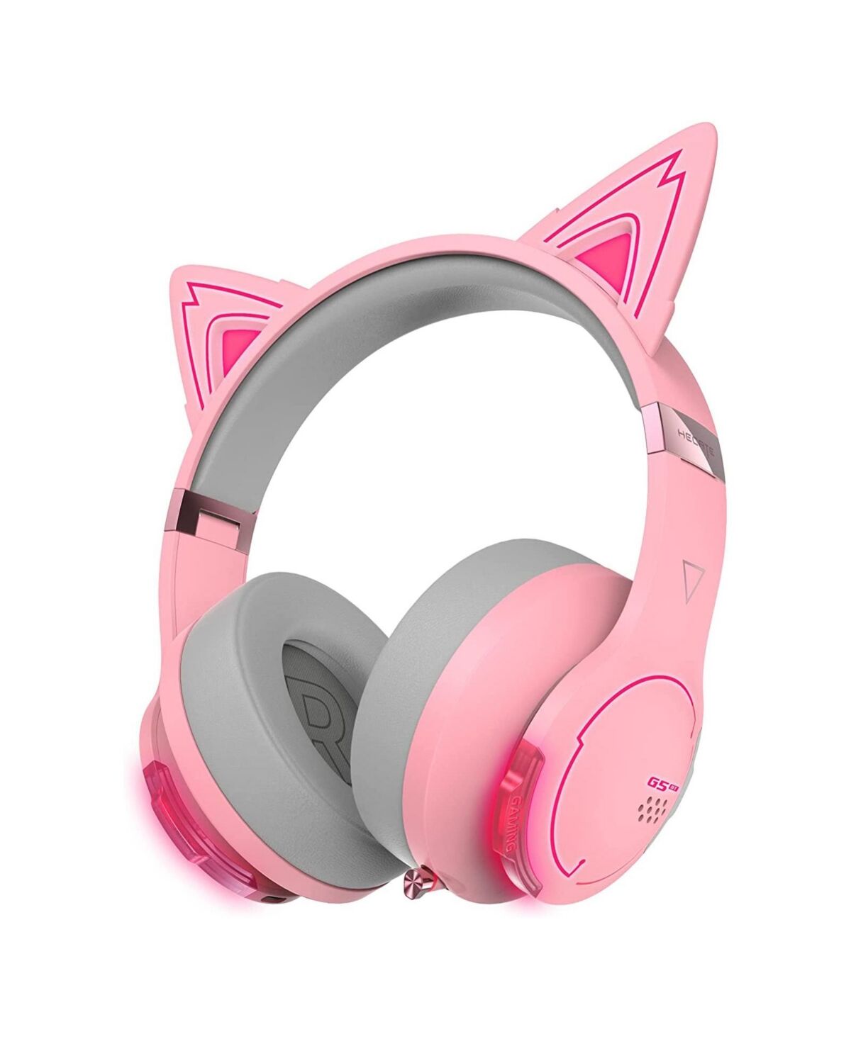 Edifier G5BT Cat Wireless Bluetooth Cat Ear Gaming Headset with Mic - Pink