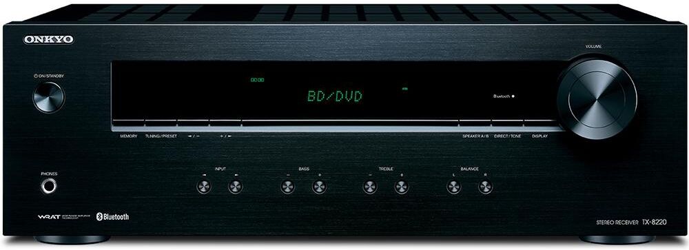 Onkyo A/V Stereo Receiver with Bluetooth - Black