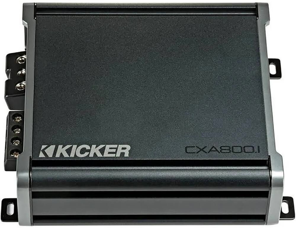 Kicker CX800.1 Mono Amplifier - Black