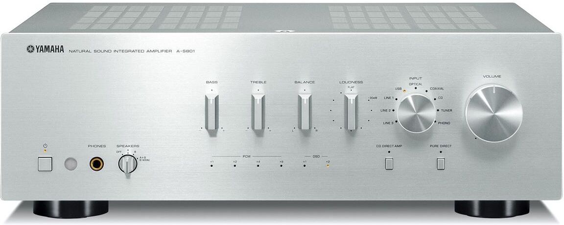 Yamaha A-S801 Integrated Amplifier - Silver