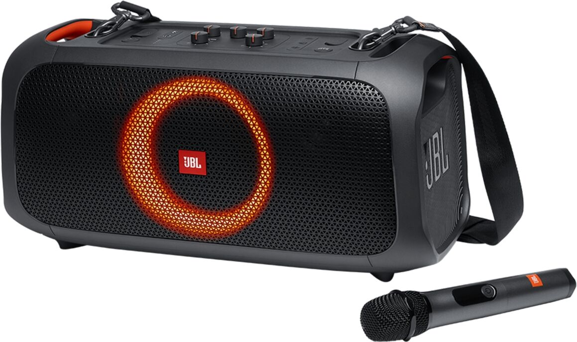 JBL Party Box On the Go Bluetooth Speaker - Black - Black