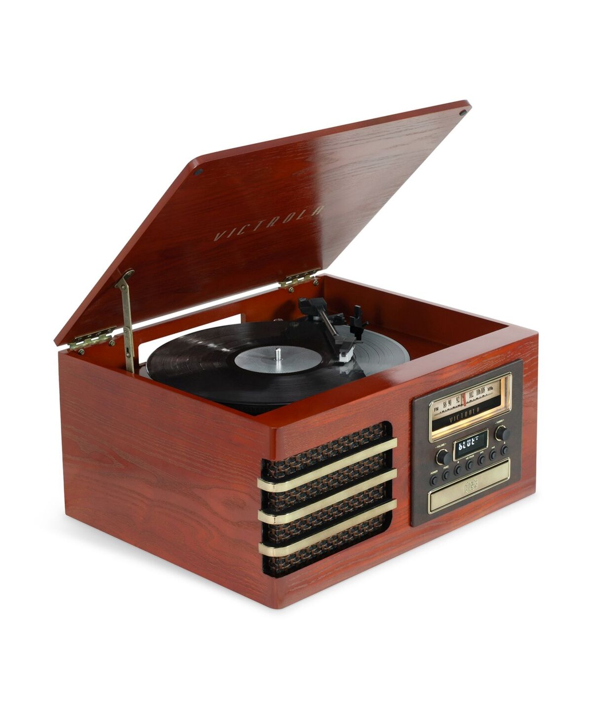 Victrola Ellington Bluetooth Record Player - Light Brown