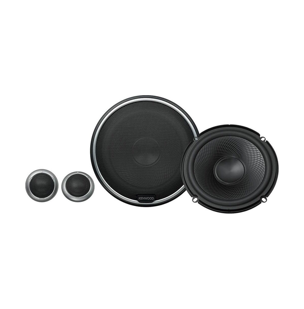 Kenwood 6.5 inch Component Speaker System - Black